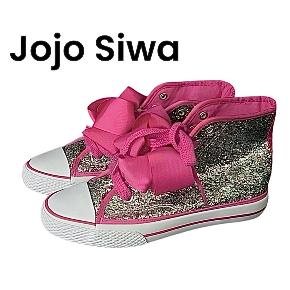 NEW!!! Jojo Siwa Sparkly Hightop Sneakers